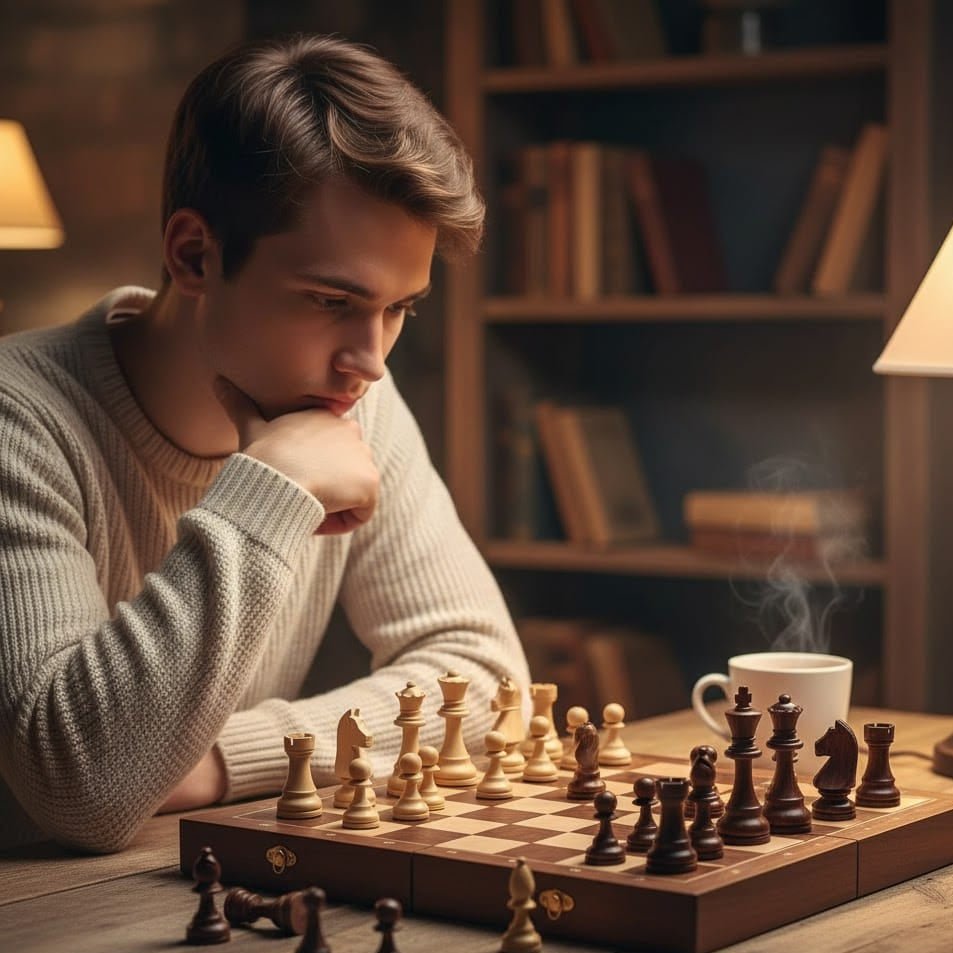 AstraFold Premium Wooden Chess Set With Durable Solid Wood Pieces | Temsk