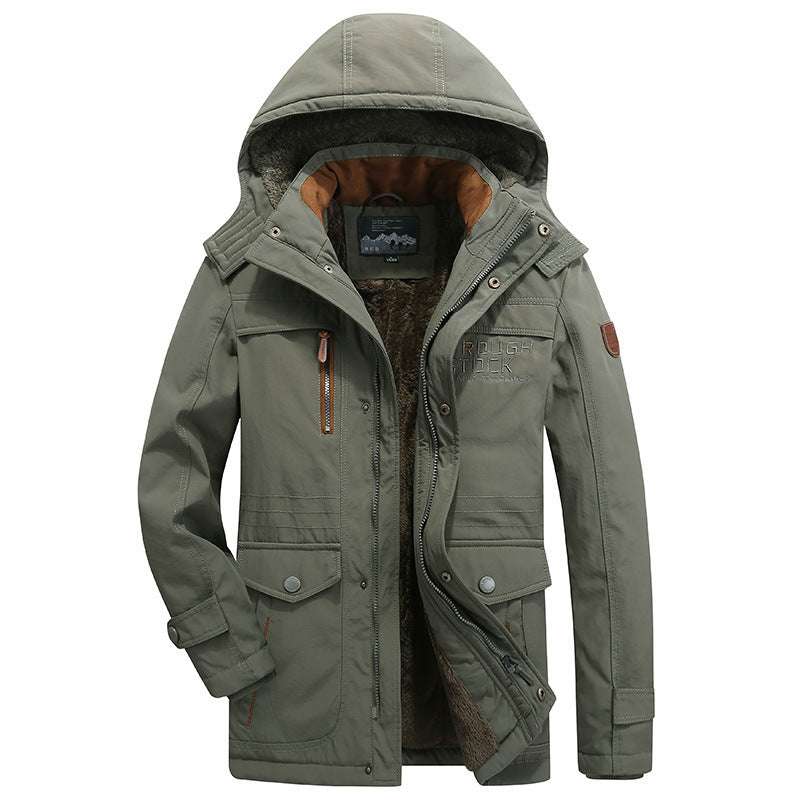 Voděodolná kapucí parka Everwinter pro muže, velikost velká | Temsk