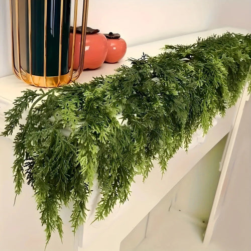 CedarCraft Handcrafted Christmas Garland With Lush Cedar Needles | Temsk