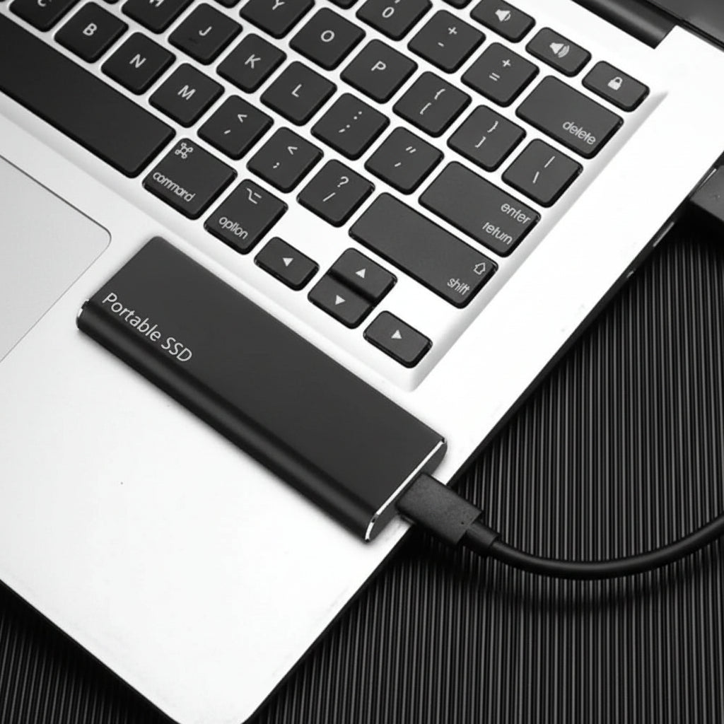 Slim USB C External Drive 500GB Portable Storage Solution | Temsk