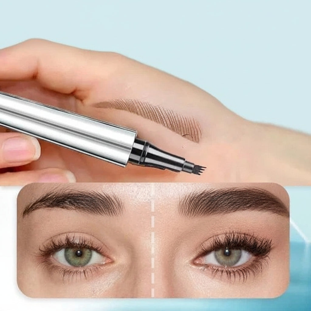 Brow Pen Microblading 4 Tip Waterproof For Natural Hair Stroke Brows | Temsk