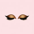 3-In-1 False Eyelash Stickers With Built-In Eyeshadow And Eyeliner | Temsk