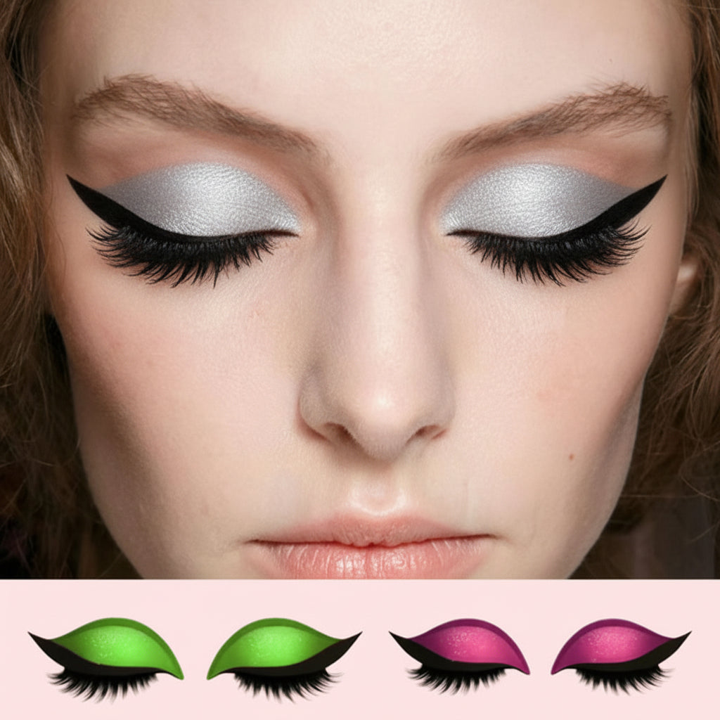 3-In-1 False Eyelash Stickers With Built-In Eyeshadow And Eyeliner | Temsk