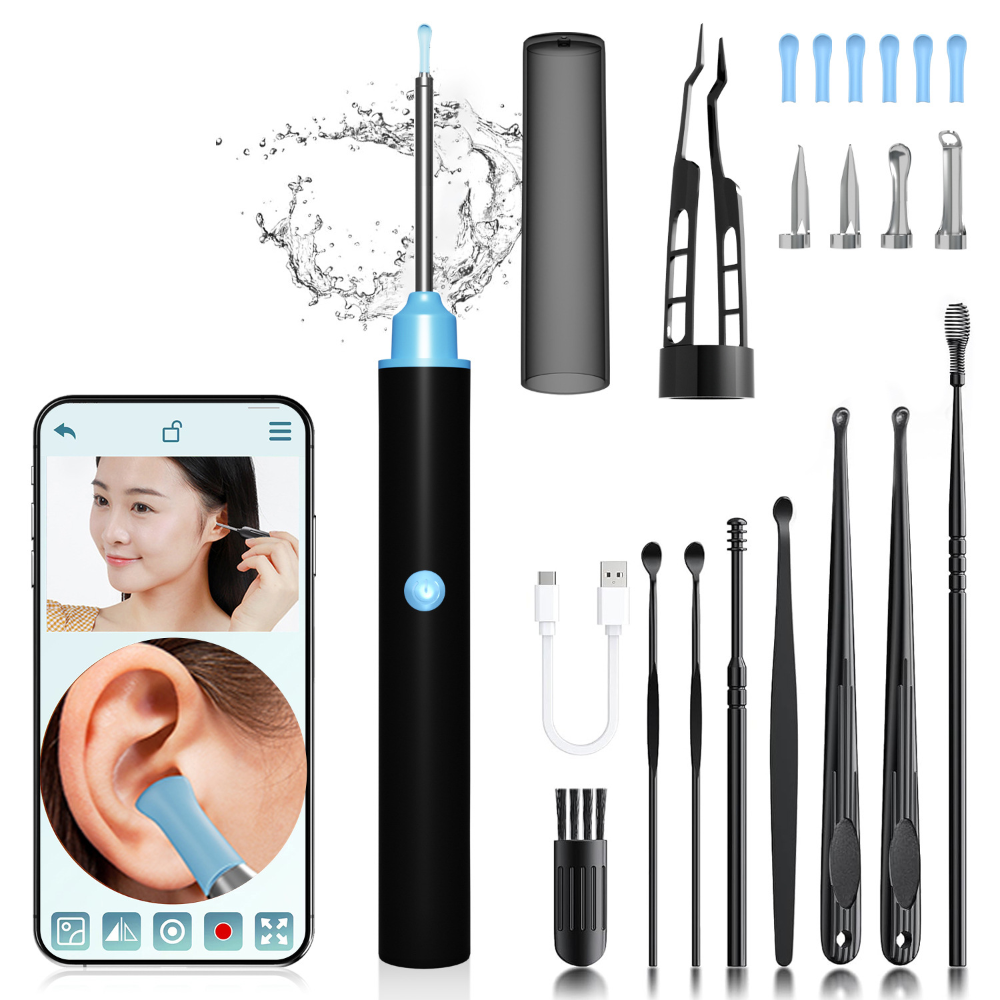 1080P HD Otoscope Camera With LED Light For Ear Wax Cleaning | Temsk