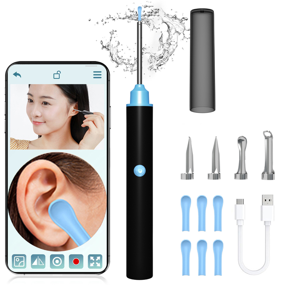 1080P HD Otoscope Camera With LED Light For Ear Wax Cleaning | Temsk