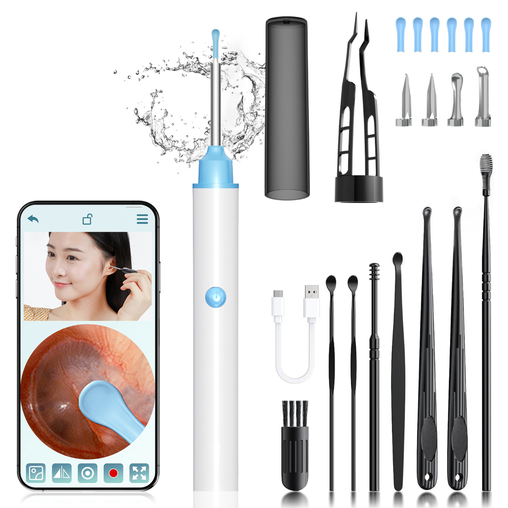 Wireless Endoscope For Ear Cleaning With LED Camera | Temsk
