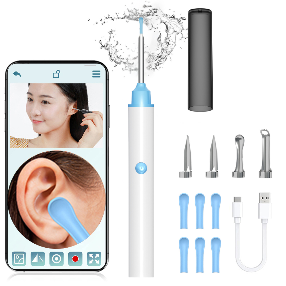 1080P HD Otoscope Camera With LED Light For Ear Wax Cleaning | Temsk