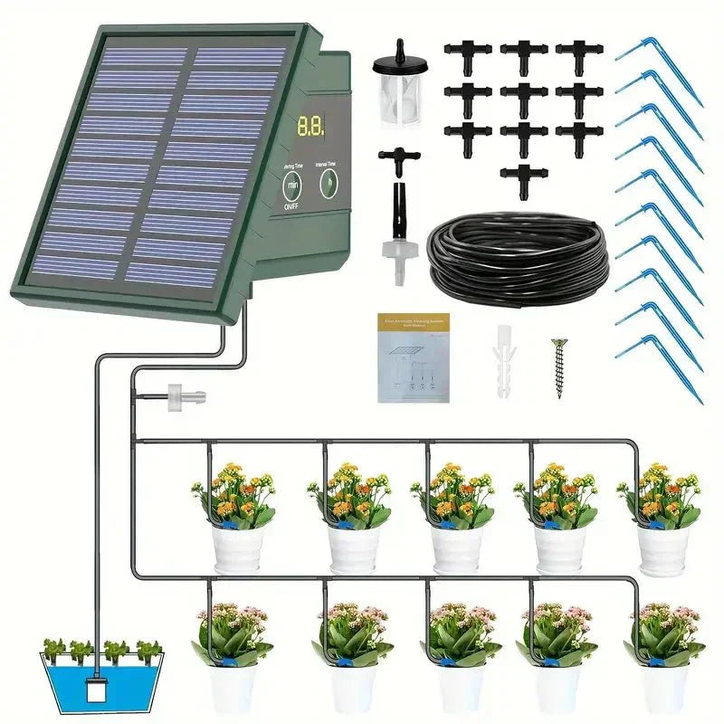 AquaNova Smart Solar Powered Drip Irrigation System | Temsk