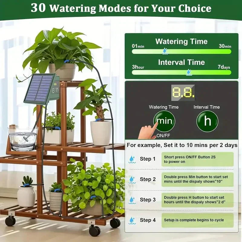 AquaNova Smart Solar Powered Drip Irrigation System | Temsk