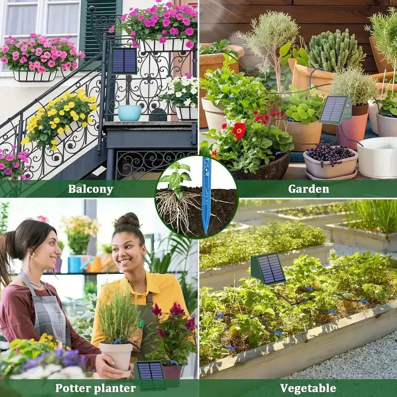 AquaNova Smart Solar Powered Drip Irrigation System | Temsk