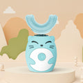 Kids Sonic U Shape Silicone Electric Toothbrush For Children | Temsk