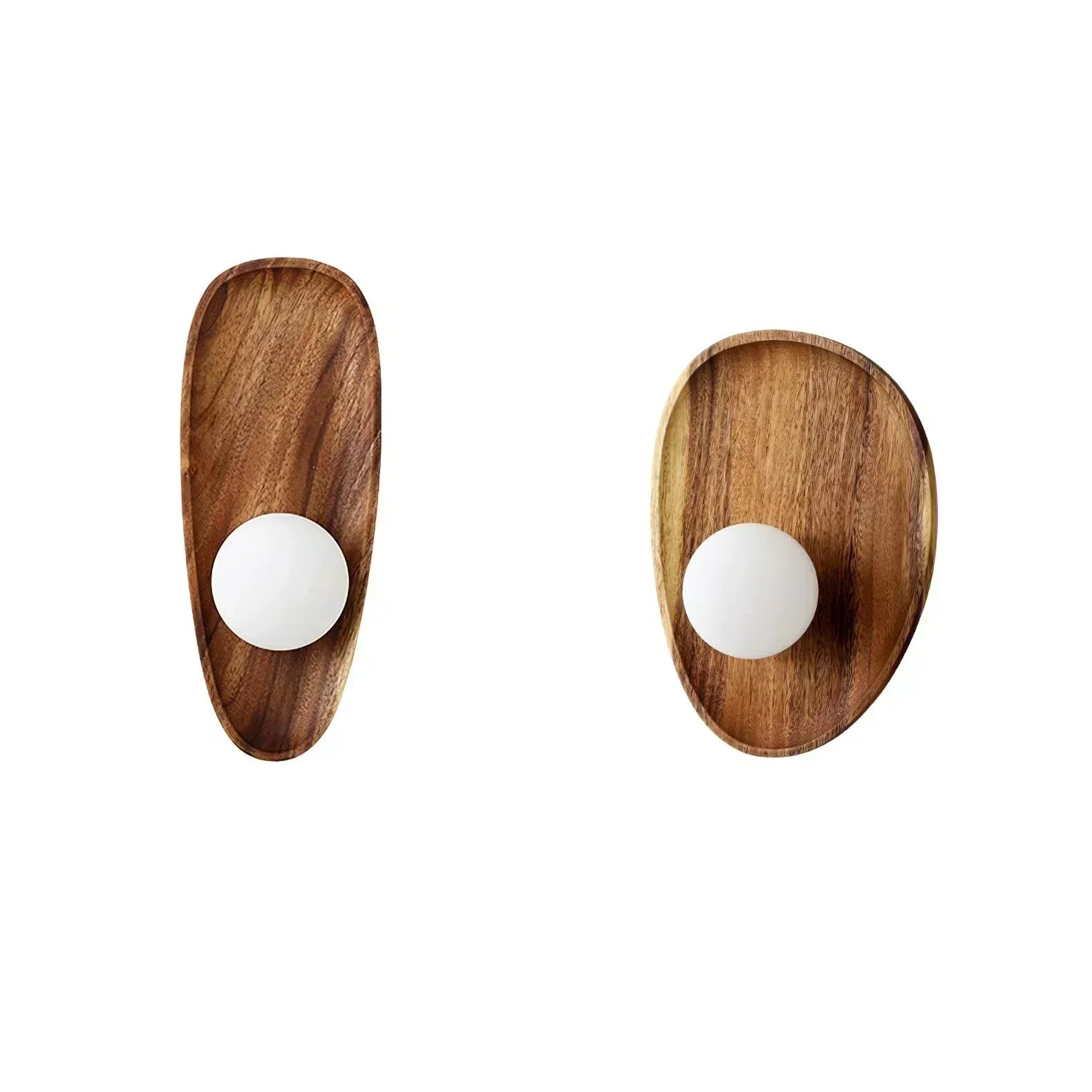 Verdara Wood Wall Lamp With Natural Warm Glow For Cozy Ambience | Snurv | Temsk