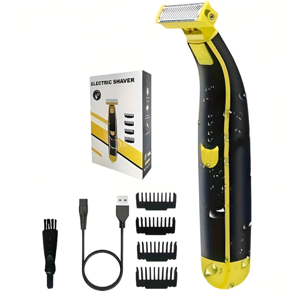Rechargeable USB Electric Shaver For Face And Body Hair Trimming | Temsk