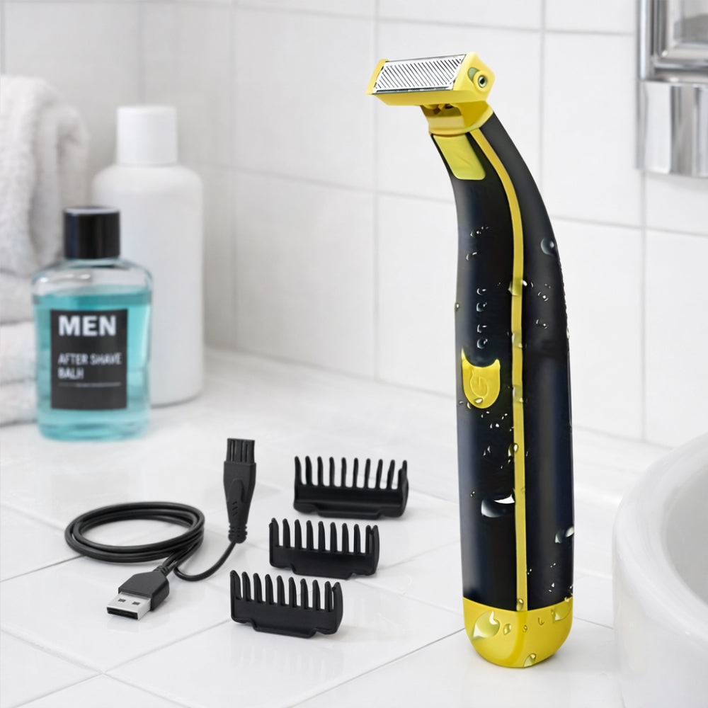 Rechargeable USB Electric Shaver For Face And Body Hair Trimming | Temsk
