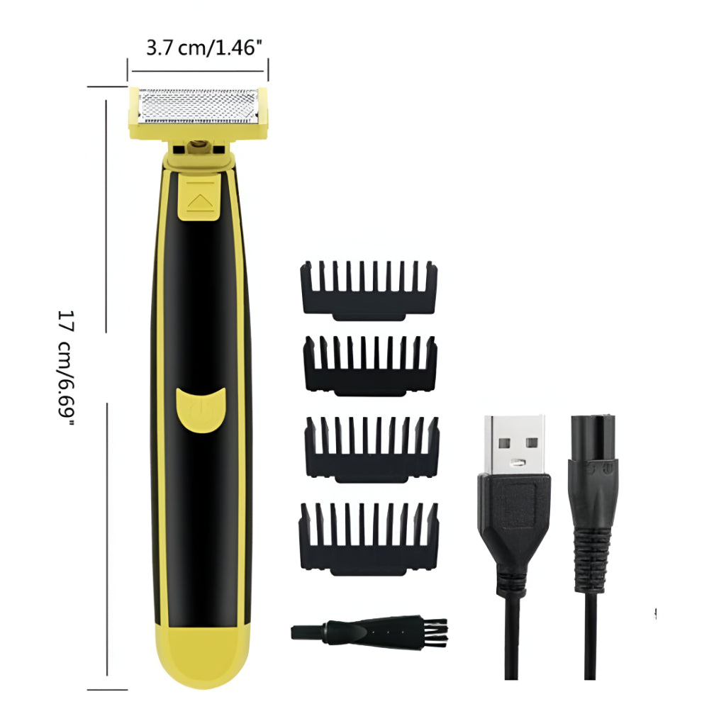 Rechargeable USB Electric Shaver For Face And Body Hair Trimming | Temsk