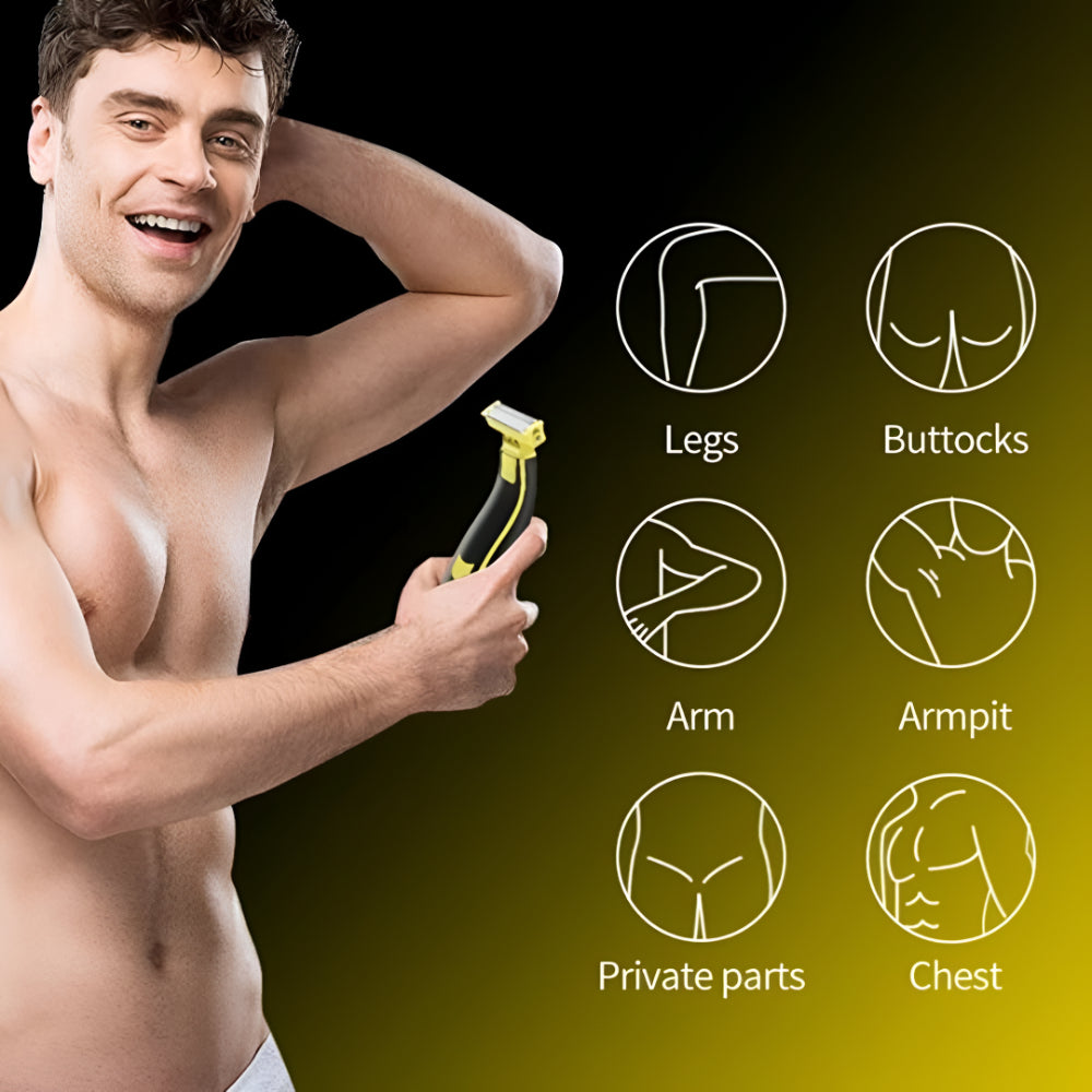 Rechargeable USB Electric Shaver For Face And Body Hair Trimming | Temsk