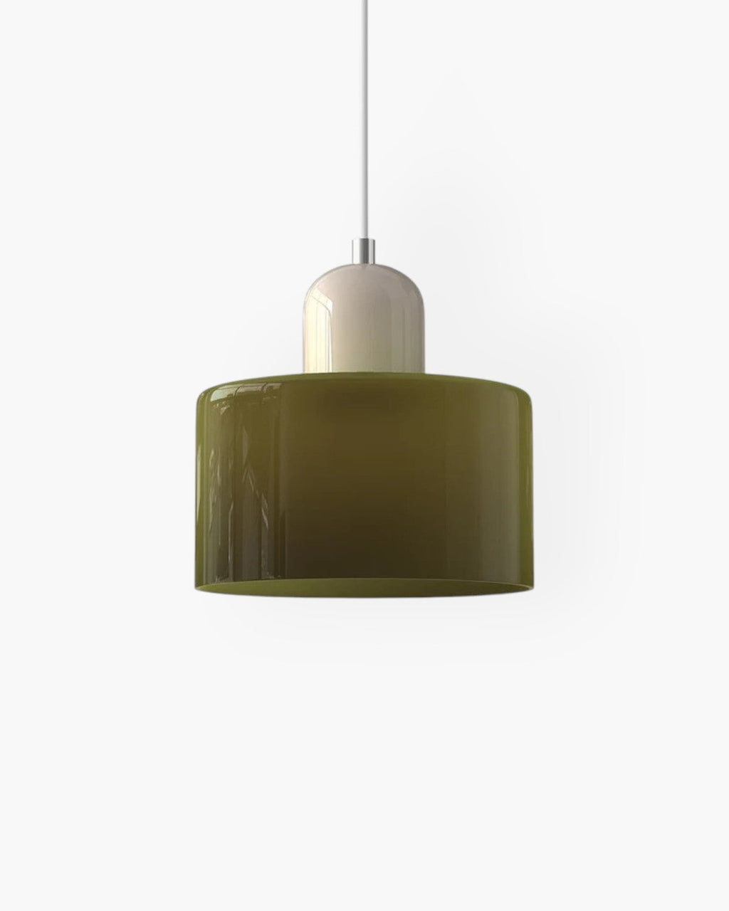 Glass Flush Mount Ceiling Light With Soft Coloured Shade | Temsk