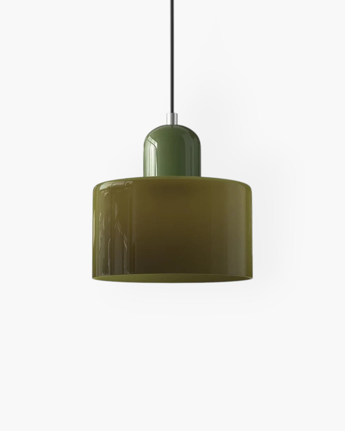 Glass Flush Mount Ceiling Light With Soft Coloured Shade | Temsk