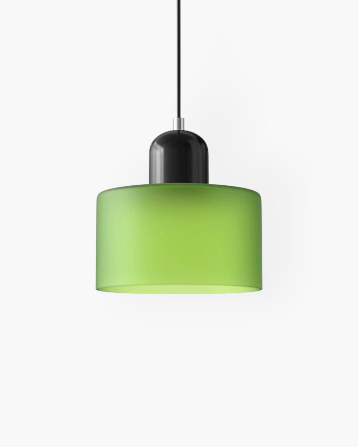 Glass Flush Mount Ceiling Light With Soft Coloured Shade | Temsk