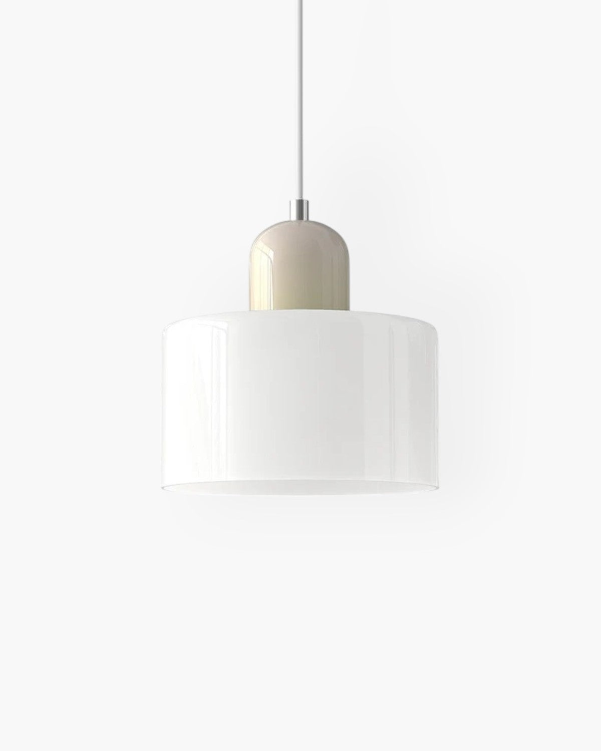 Glass Flush Mount Ceiling Light With Soft Coloured Shade | Temsk