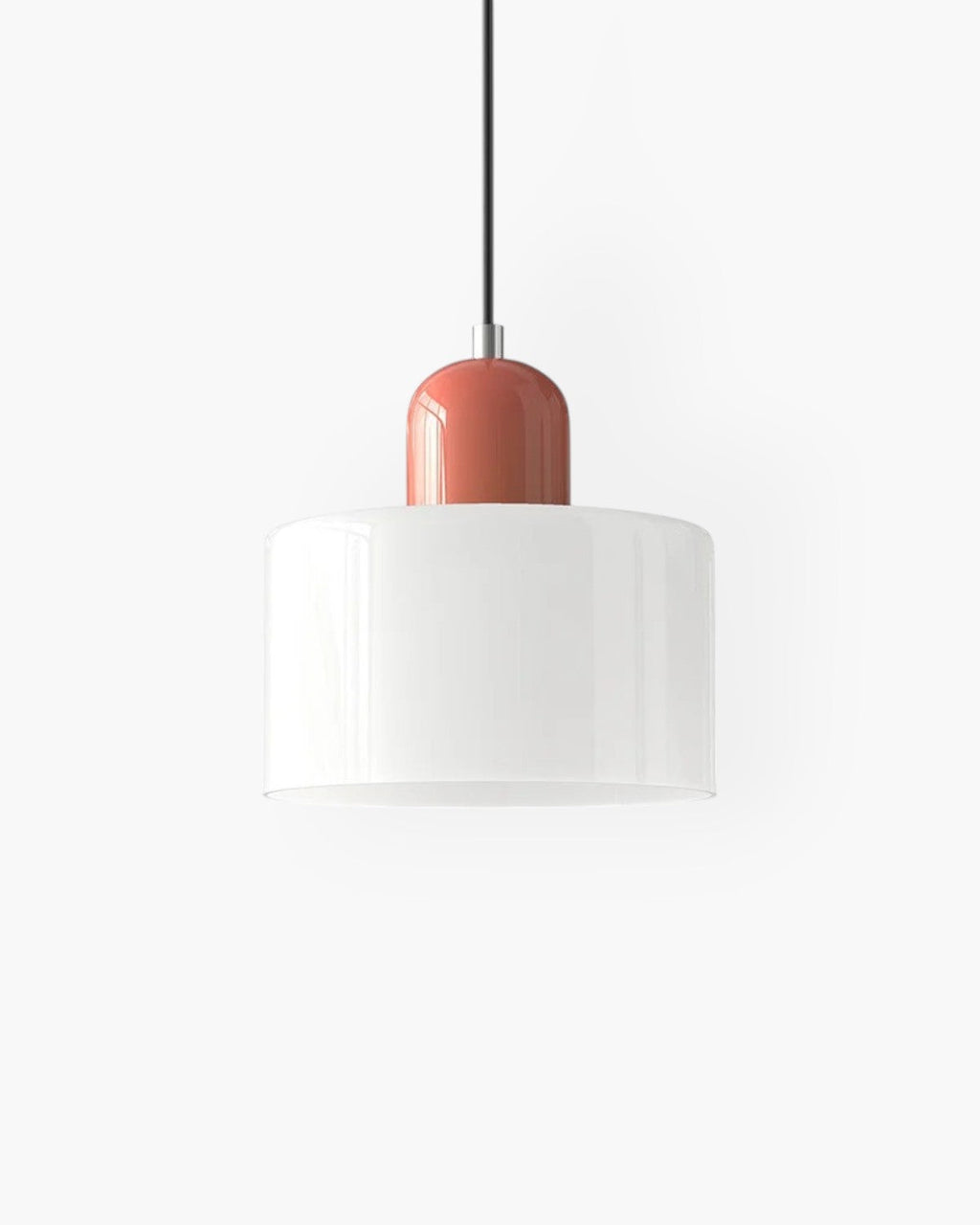 Glass Flush Mount Ceiling Light With Soft Coloured Shade | Temsk