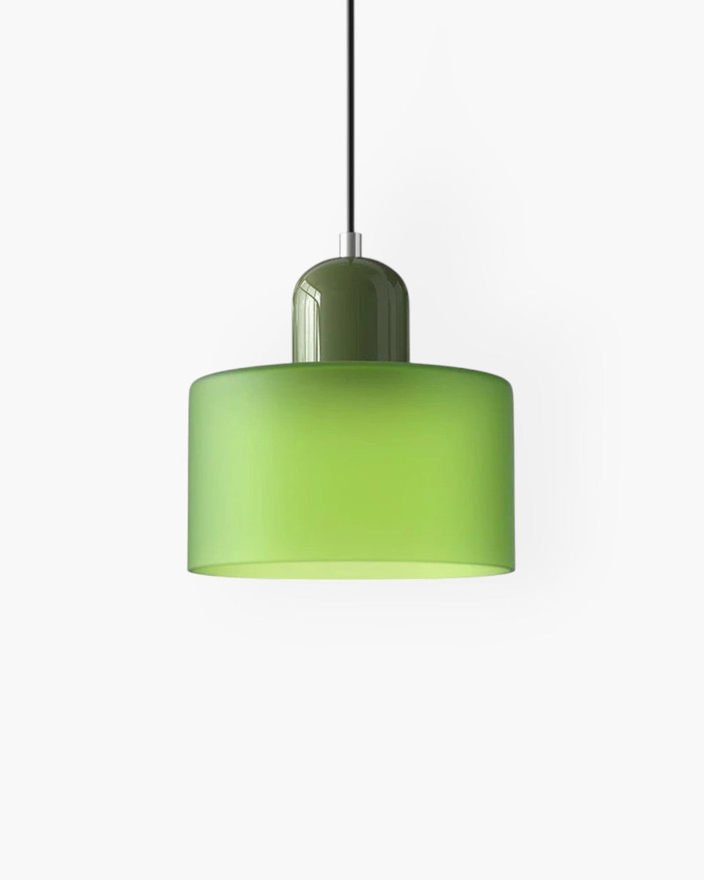 Glass Flush Mount Ceiling Light With Soft Coloured Shade | Temsk