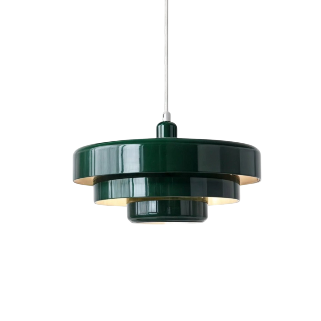 Bauhaus Style Tiered Glass Pendant Light For Ceiling Mount | Temsk