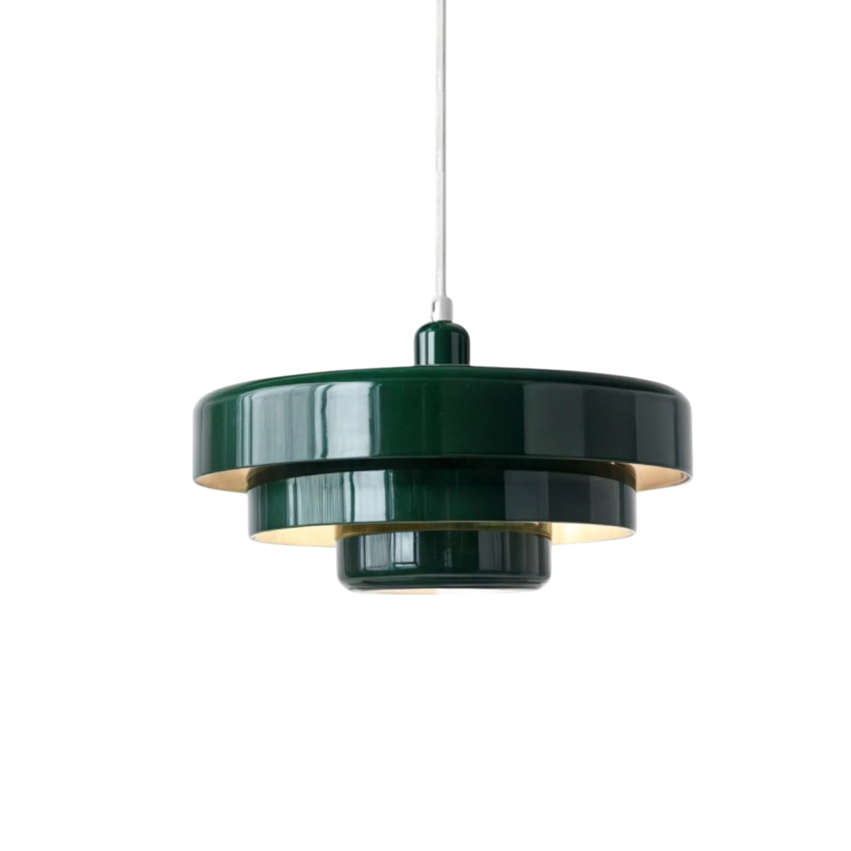 Bauhaus Style Tiered Glass Pendant Light For Ceiling Mount | Temsk