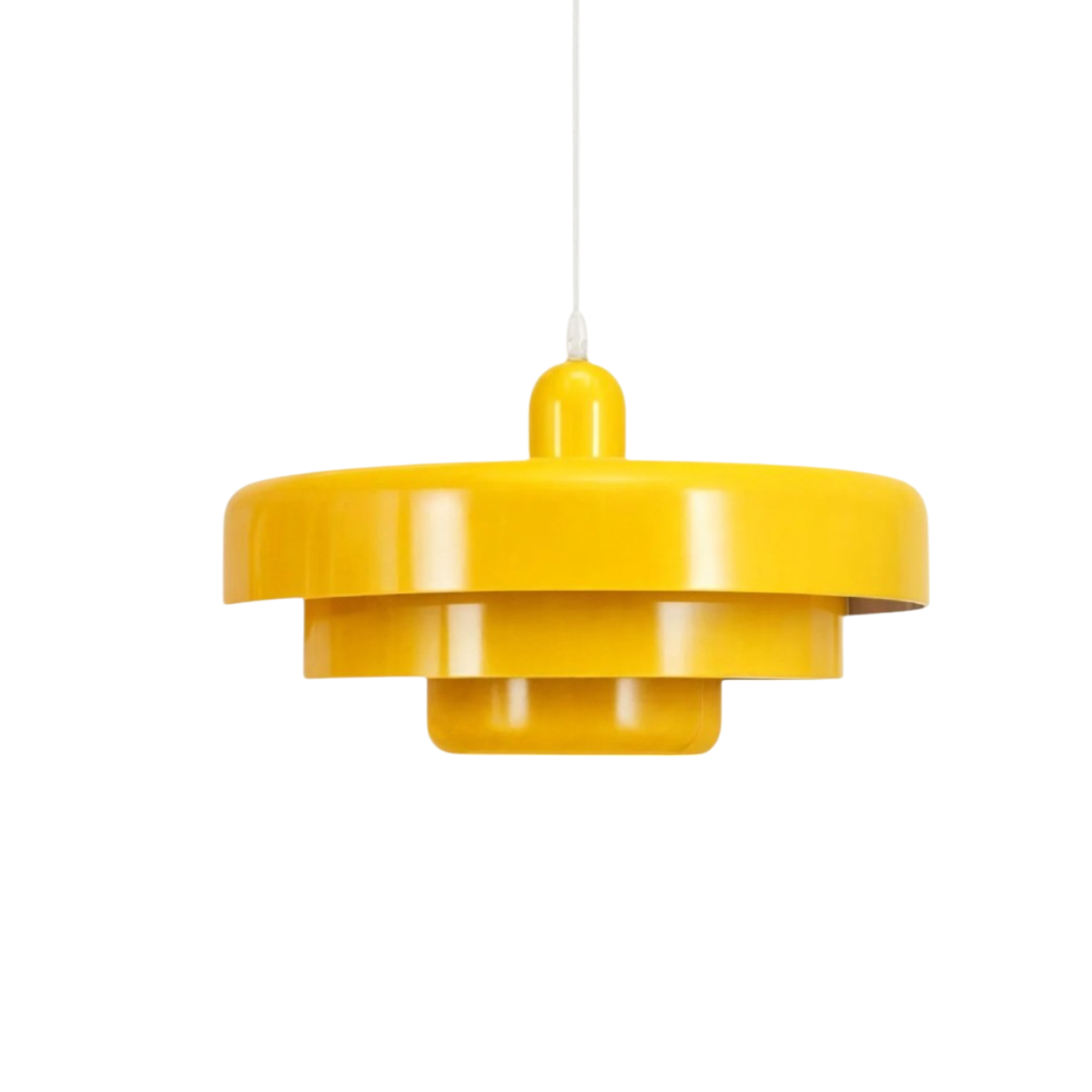Bauhaus Style Tiered Glass Pendant Light For Ceiling Mount | Temsk