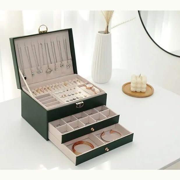 Aurora Leather Jewellery Box For Elegant Storage Solutions | Temsk