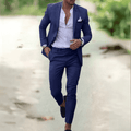 Valeron oblek elegantní slim fit pánský oblek na obchodní příležitosti a události | Temsk