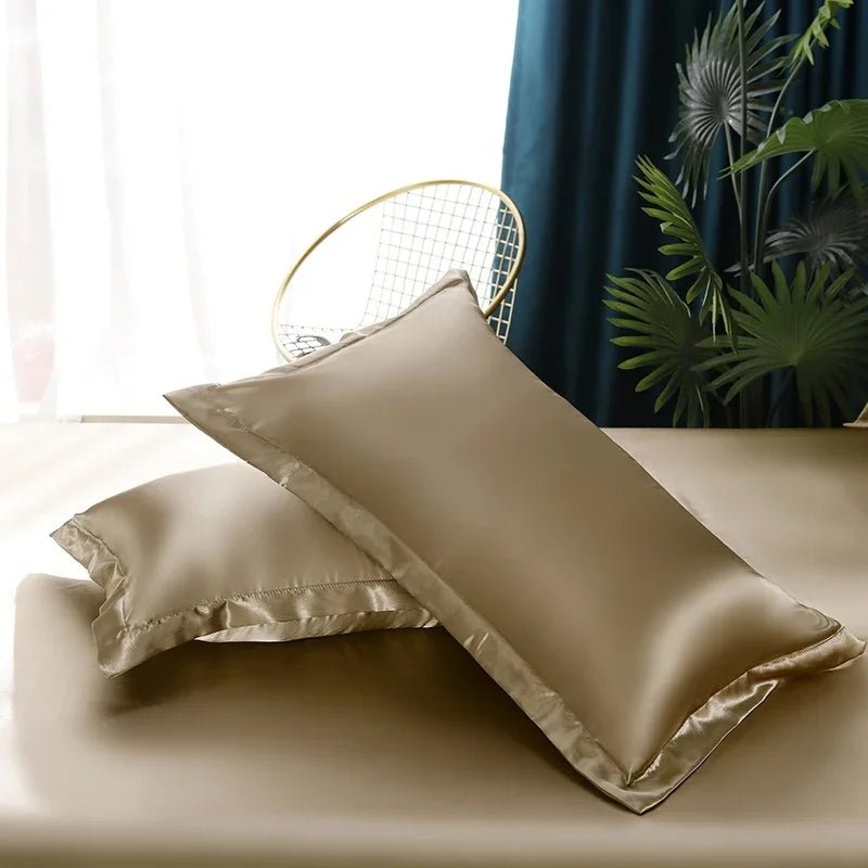 LunaSilk Satin Bedding Set For Restful Sleep Comfort | Temsk