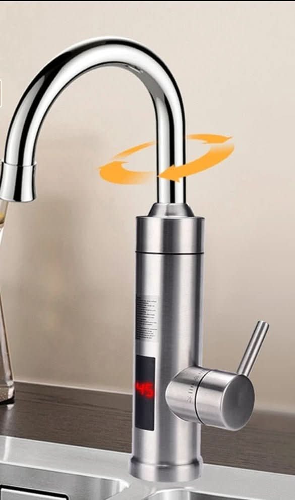 AeroFlow Kitchen Tap Electric Direct Hot And Cold Water At The Touch Of A Button | Temsk