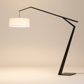 LumaCraft stylová moderní nastavitelná stojací lampa do obývacího pokoje | Temsk
