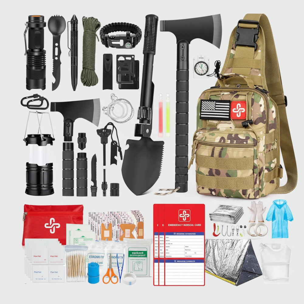 Disaster Ready Survival Kit With 262 Tools And Gear | Temsk