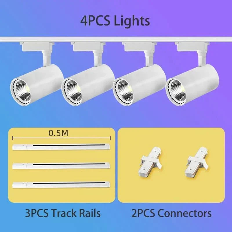 NovaGlow LED Spotlight For Living Spaces With Adjustable Light Angle | Temsk