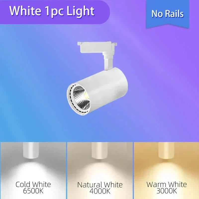 NovaGlow LED Spotlight For Living Spaces With Adjustable Light Angle | Temsk