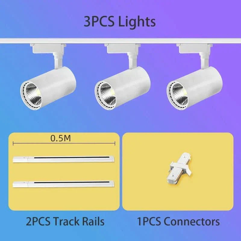 NovaGlow LED Spotlight For Living Spaces With Adjustable Light Angle | Temsk