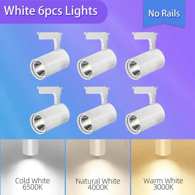 NovaGlow LED Spotlight For Living Spaces With Adjustable Light Angle | Temsk