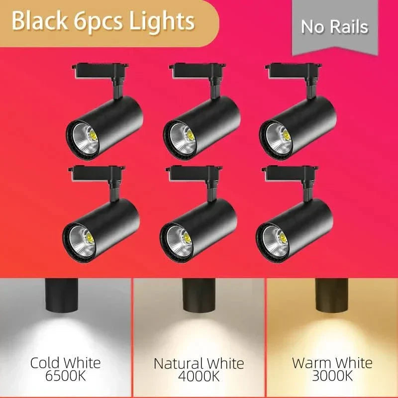 NovaGlow LED Spotlight For Living Spaces With Adjustable Light Angle | Temsk