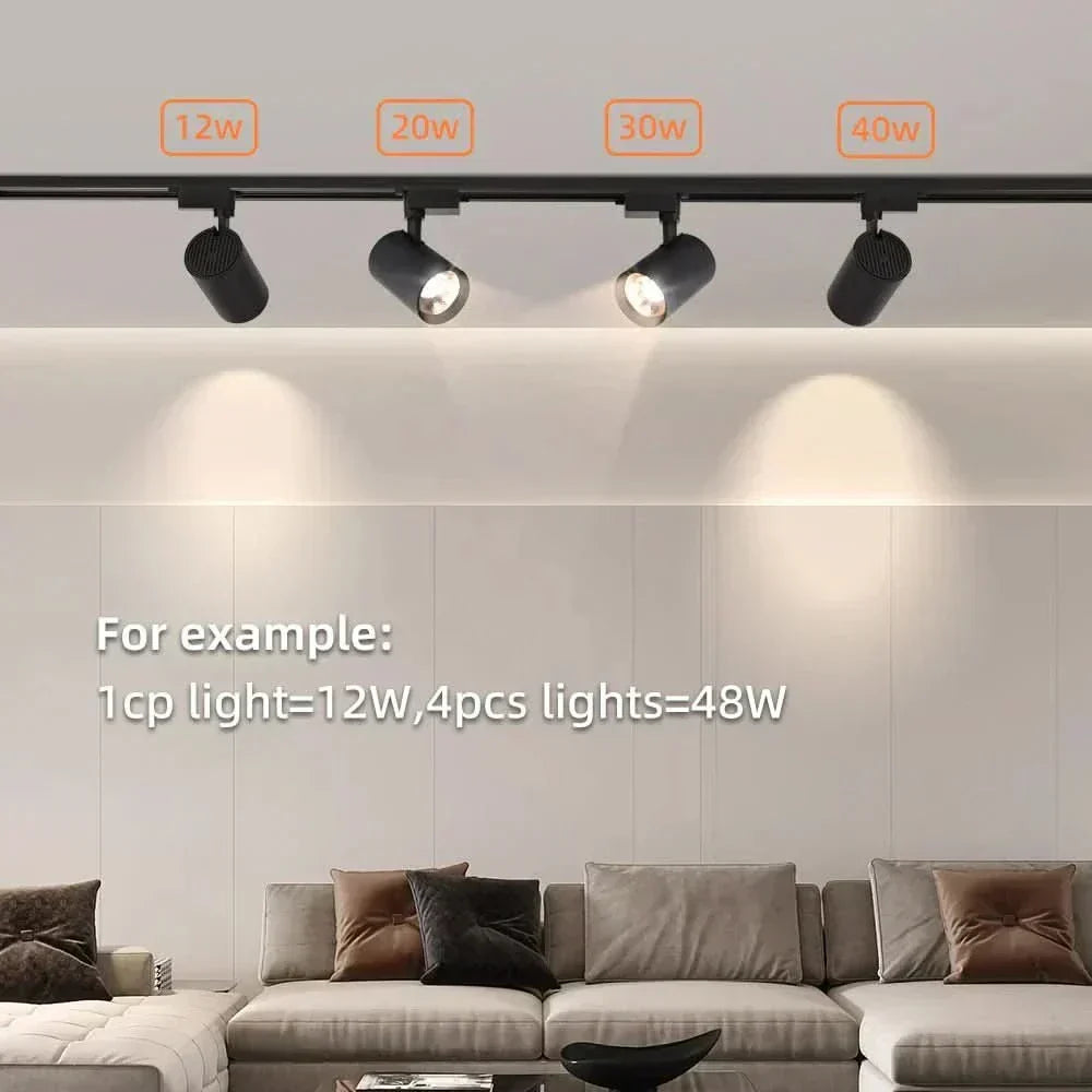 NovaGlow LED Spotlight For Living Spaces With Adjustable Light Angle | Temsk