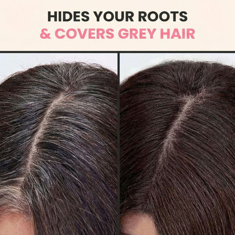Instant Hair Concealer Powder for Roots, Gray Hair & Thinning Hair | Temsk