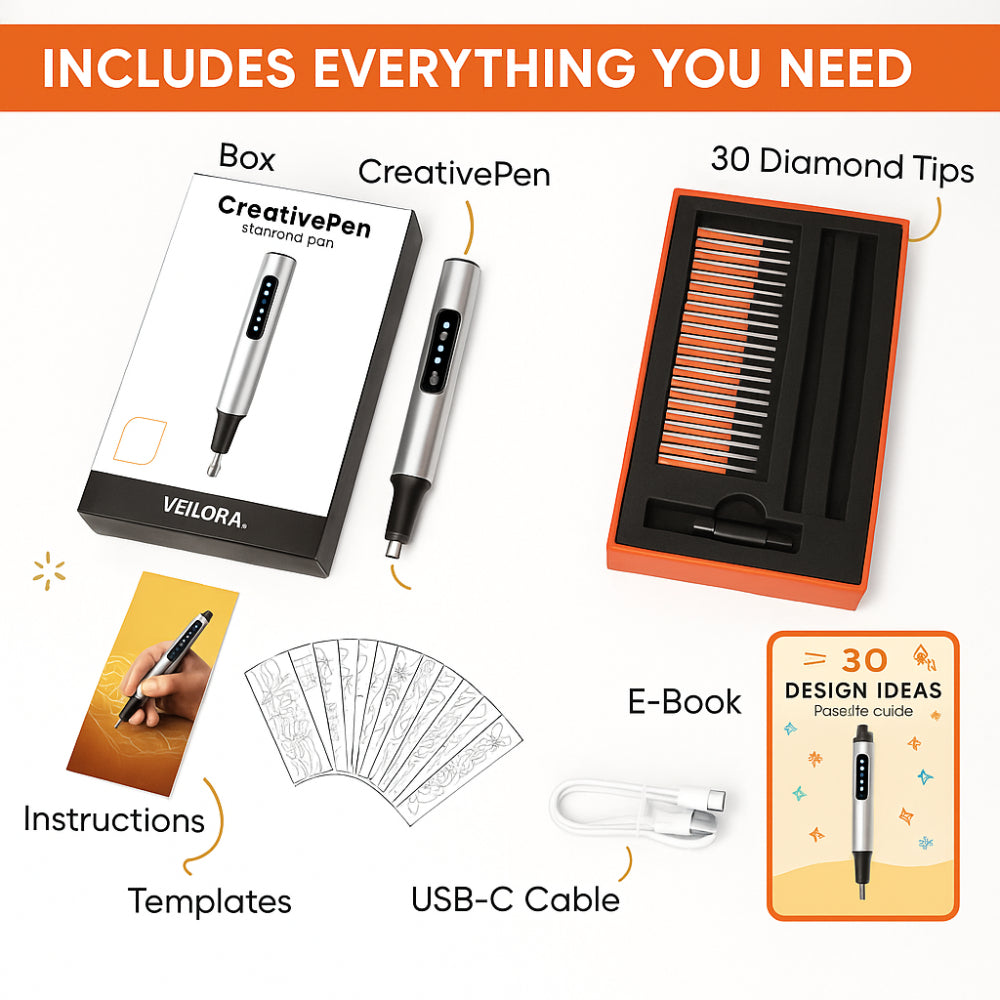 Electric Etching Pen For Precise Personalization On DIY Projects | Temsk