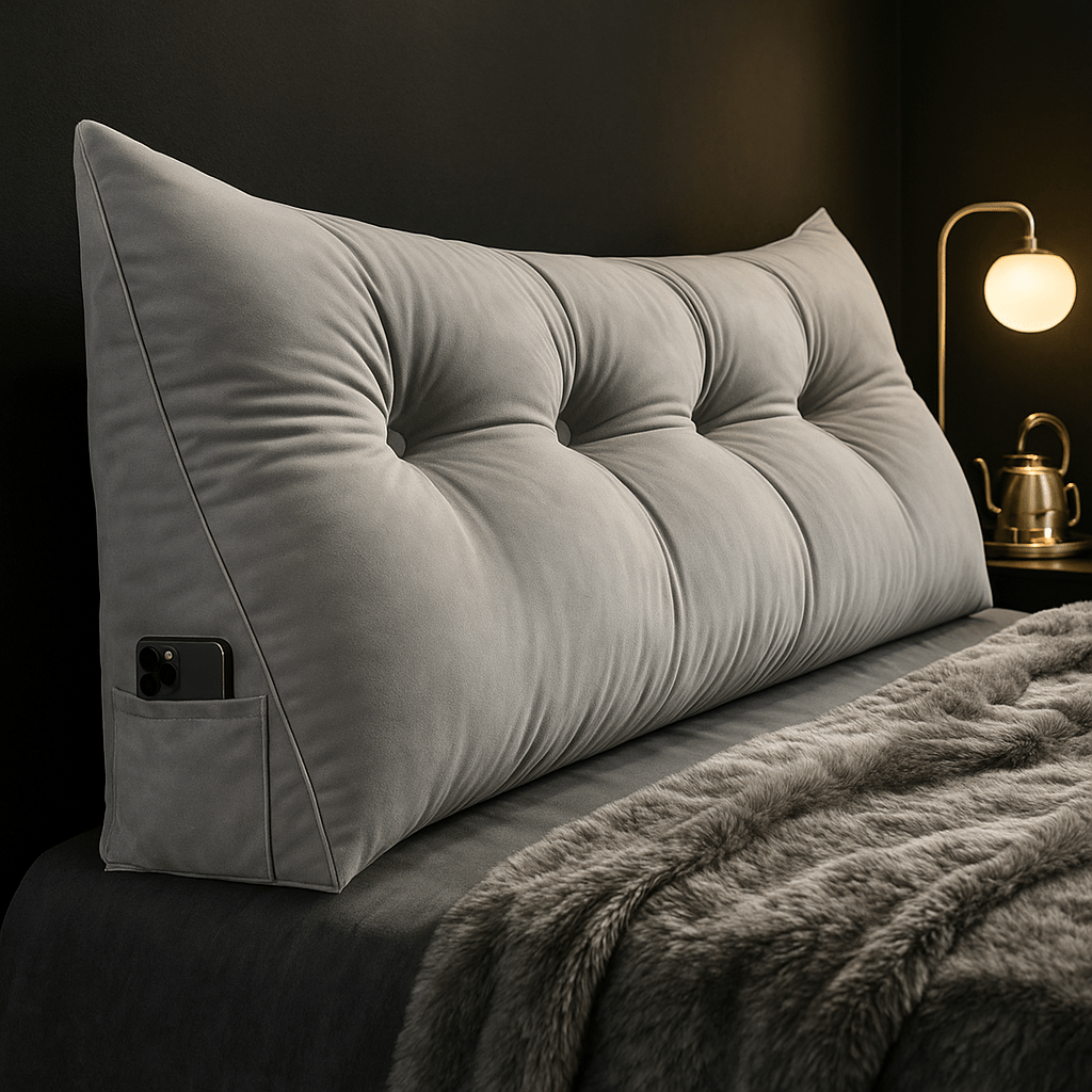 CozyNest Kilepude til Ergonomisk Rygstøtte på Seng og Sofa | Temsk