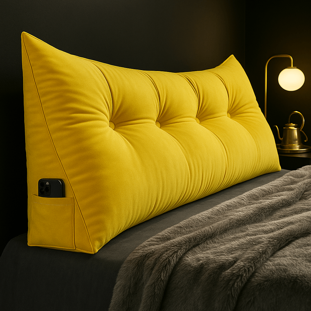 CozyNest Kilepude til Ergonomisk Rygstøtte på Seng og Sofa | Temsk