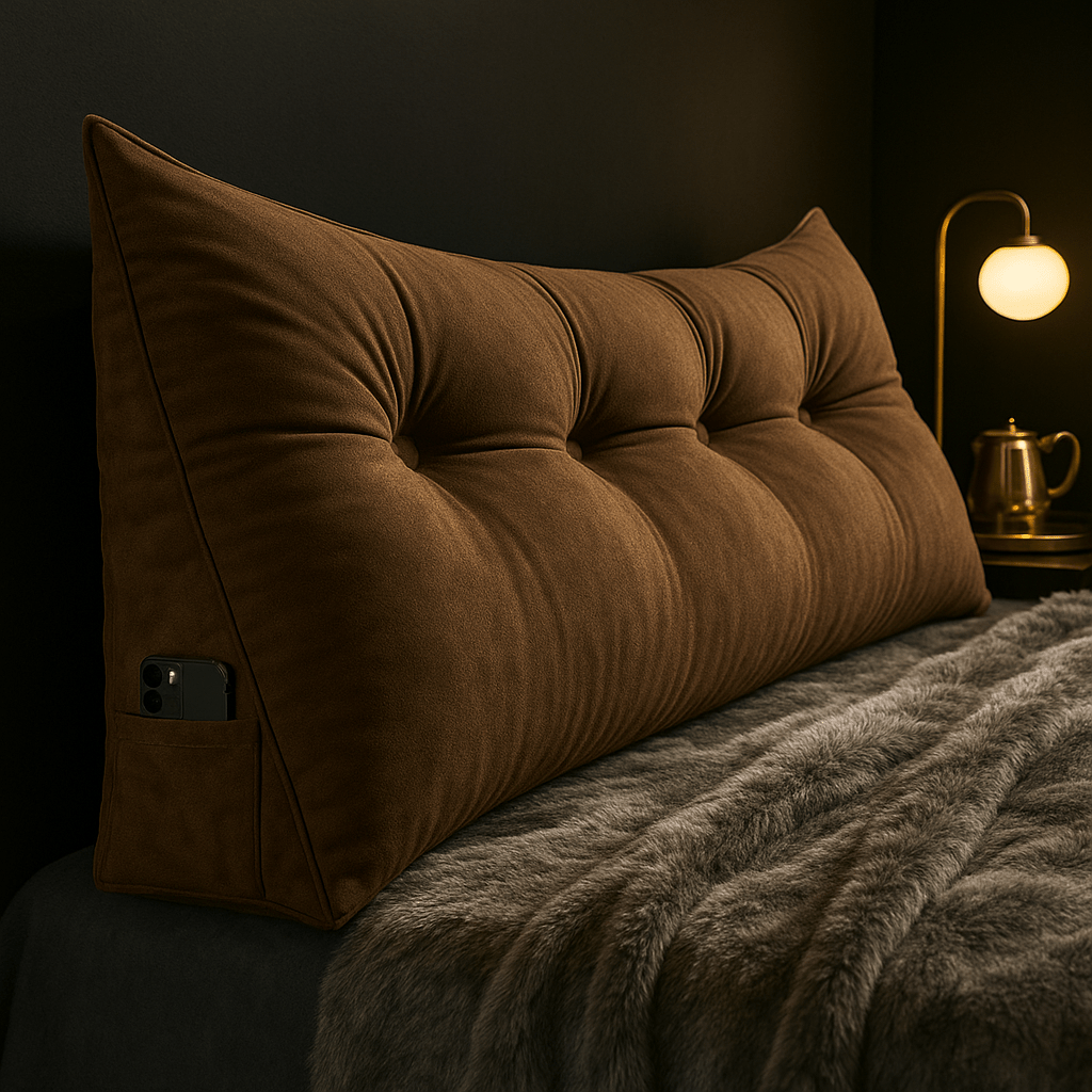 CozyNest Kilepude til Ergonomisk Rygstøtte på Seng og Sofa | Temsk