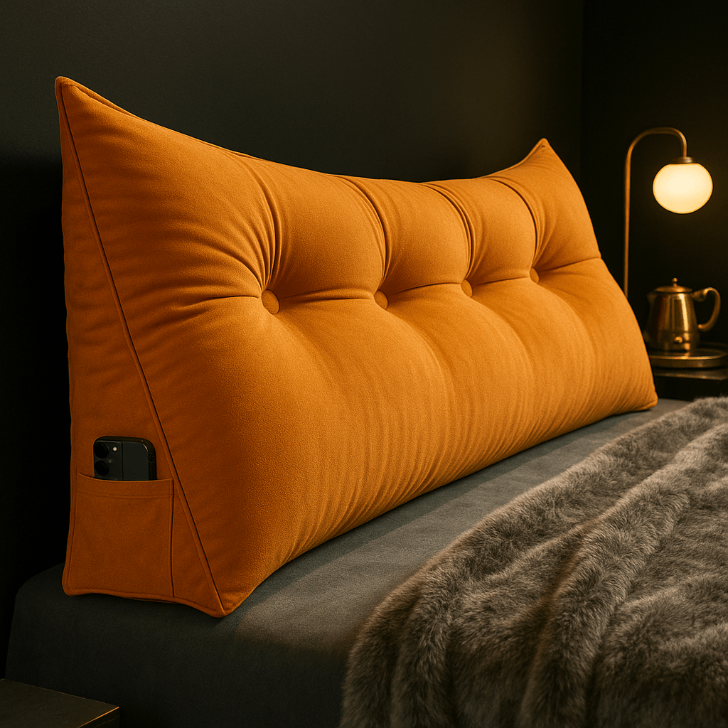 CozyNest Kilepude til Ergonomisk Rygstøtte på Seng og Sofa | Temsk