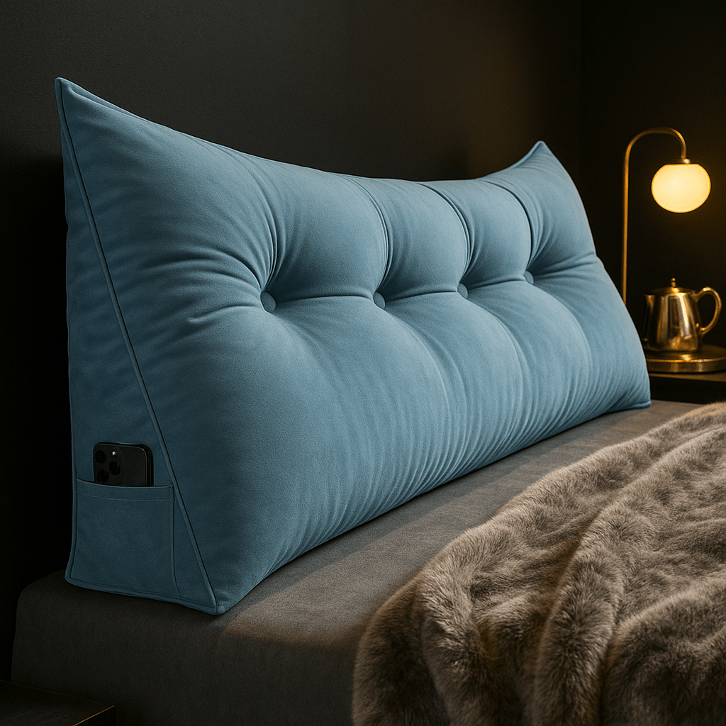 CozyNest Kilepude til Ergonomisk Rygstøtte på Seng og Sofa | Temsk