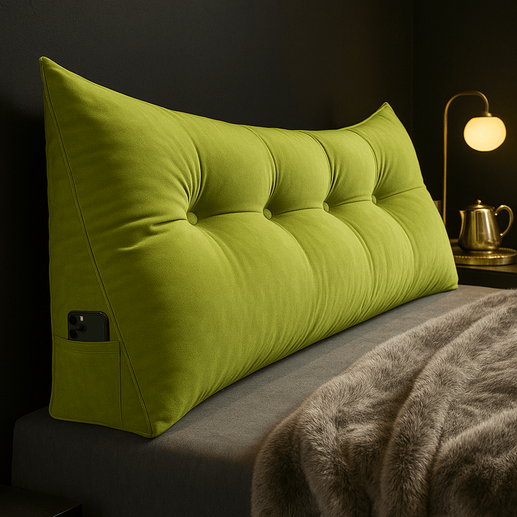 CozyNest Kilepude til Ergonomisk Rygstøtte på Seng og Sofa | Temsk