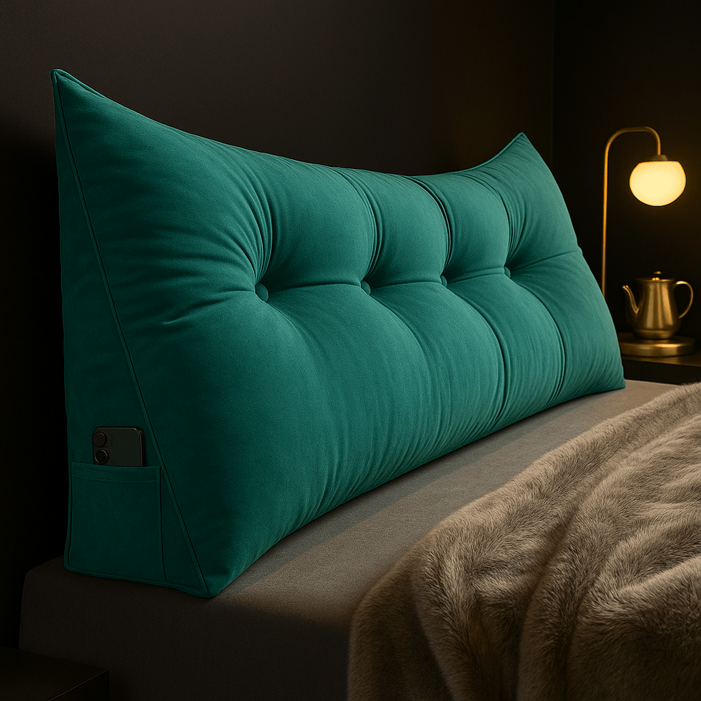 CozyNest Kilepude til Ergonomisk Rygstøtte på Seng og Sofa | Temsk
